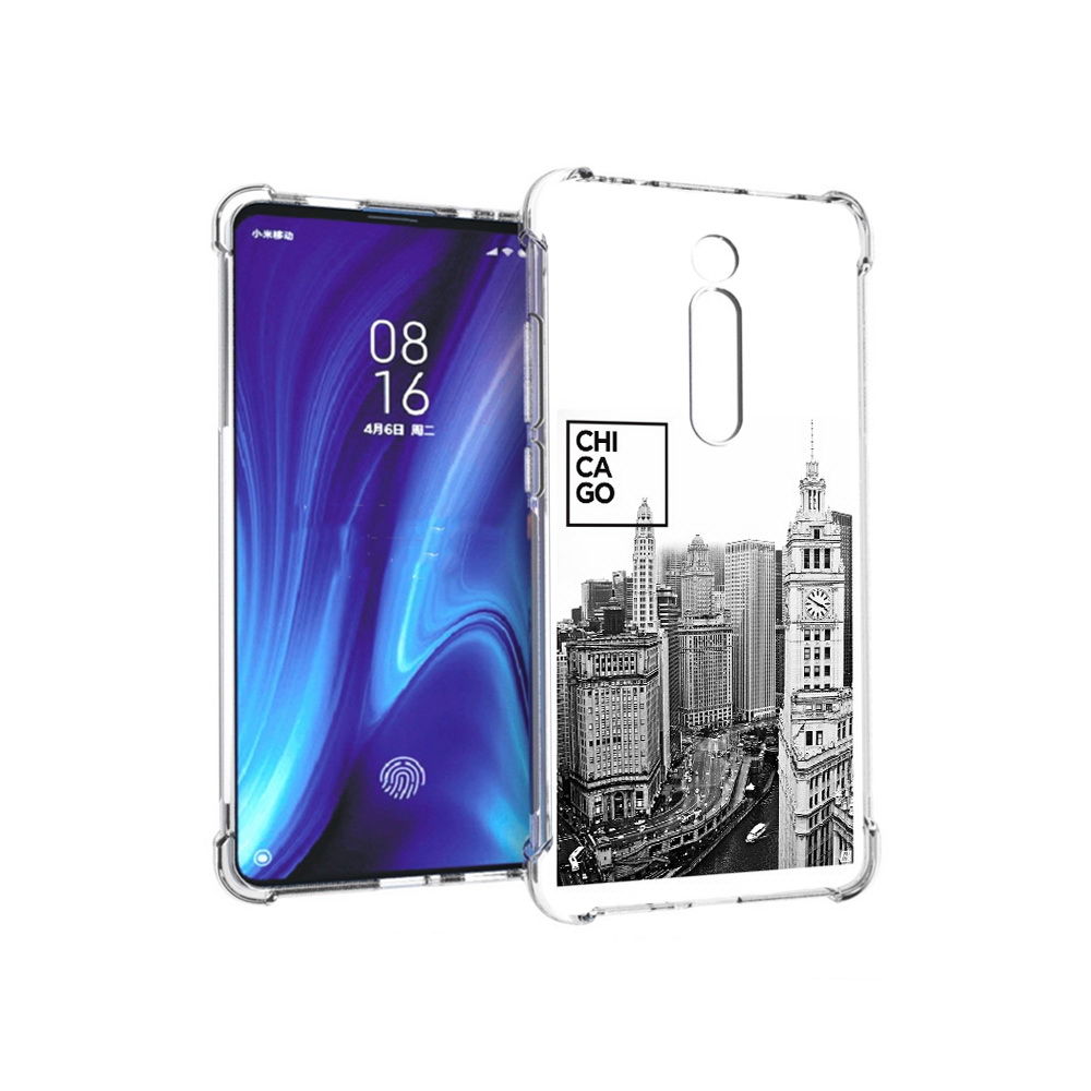

Чехол MyPads Tocco для Xiaomi Redmi K20 черно белый чикаго (PT130504.291.689), Прозрачный, Tocco