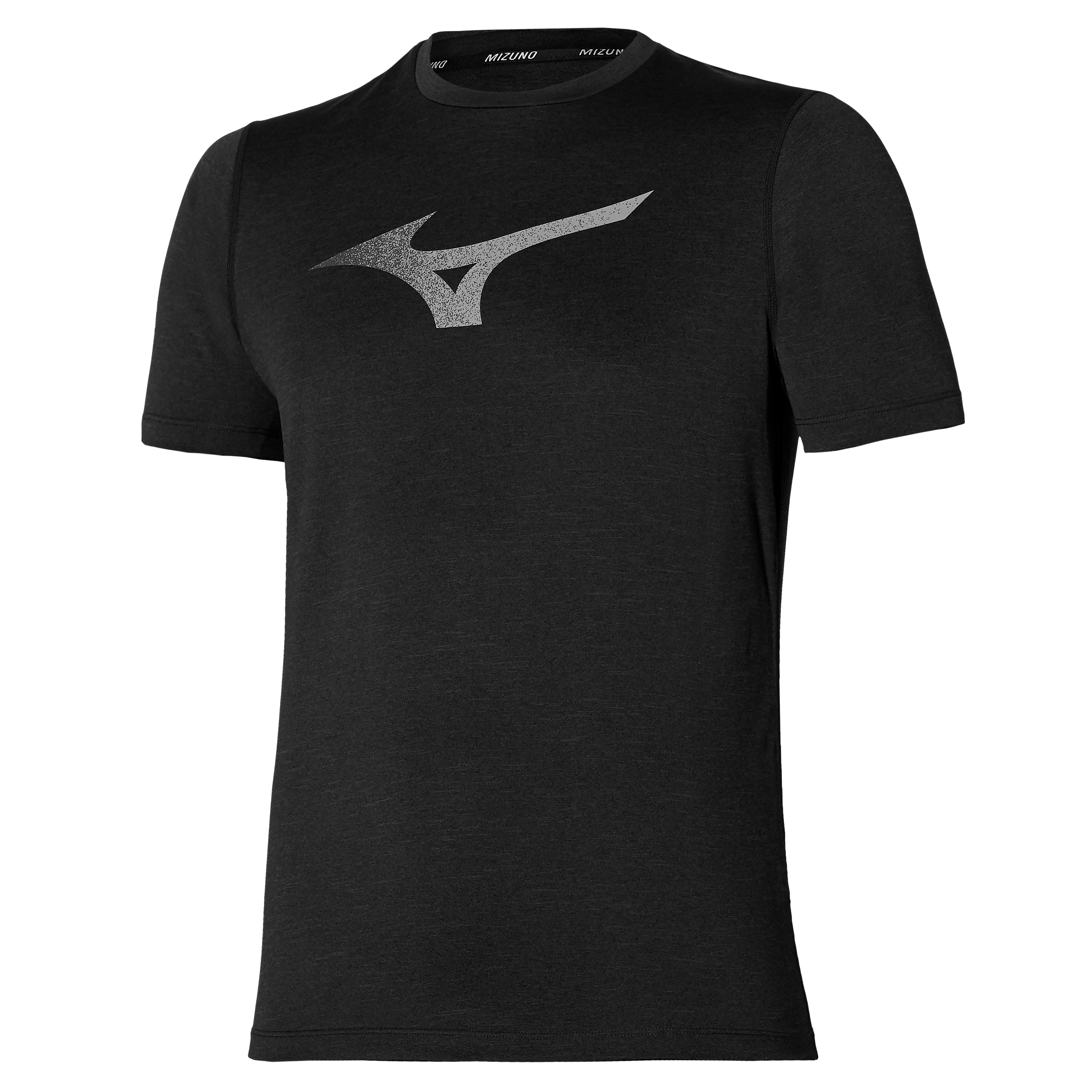 фото Футболка мужская mizuno core graphic rb tee черная xl