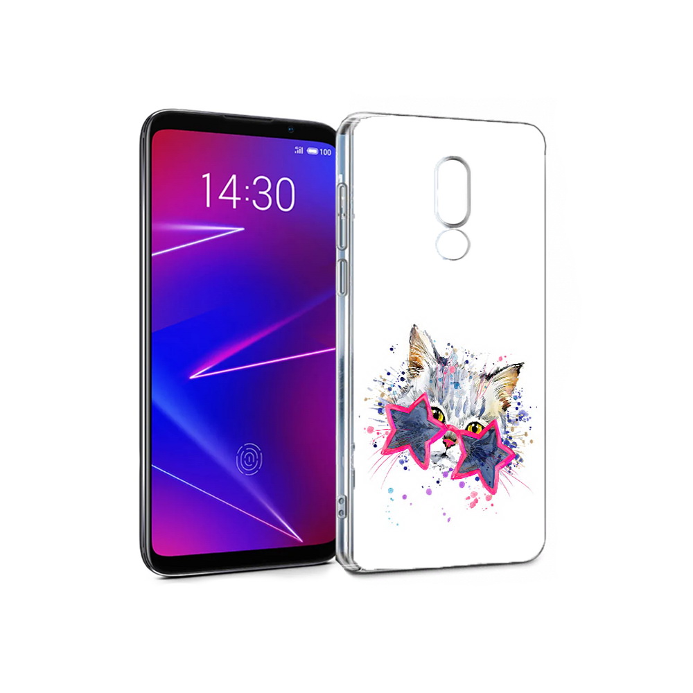 

Чехол MyPads Tocco для Meizu 16 звездные очки (PT136611.84.353), Прозрачный, Tocco