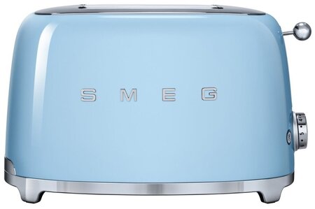 Тостер Smeg TSF01PBEU голубой