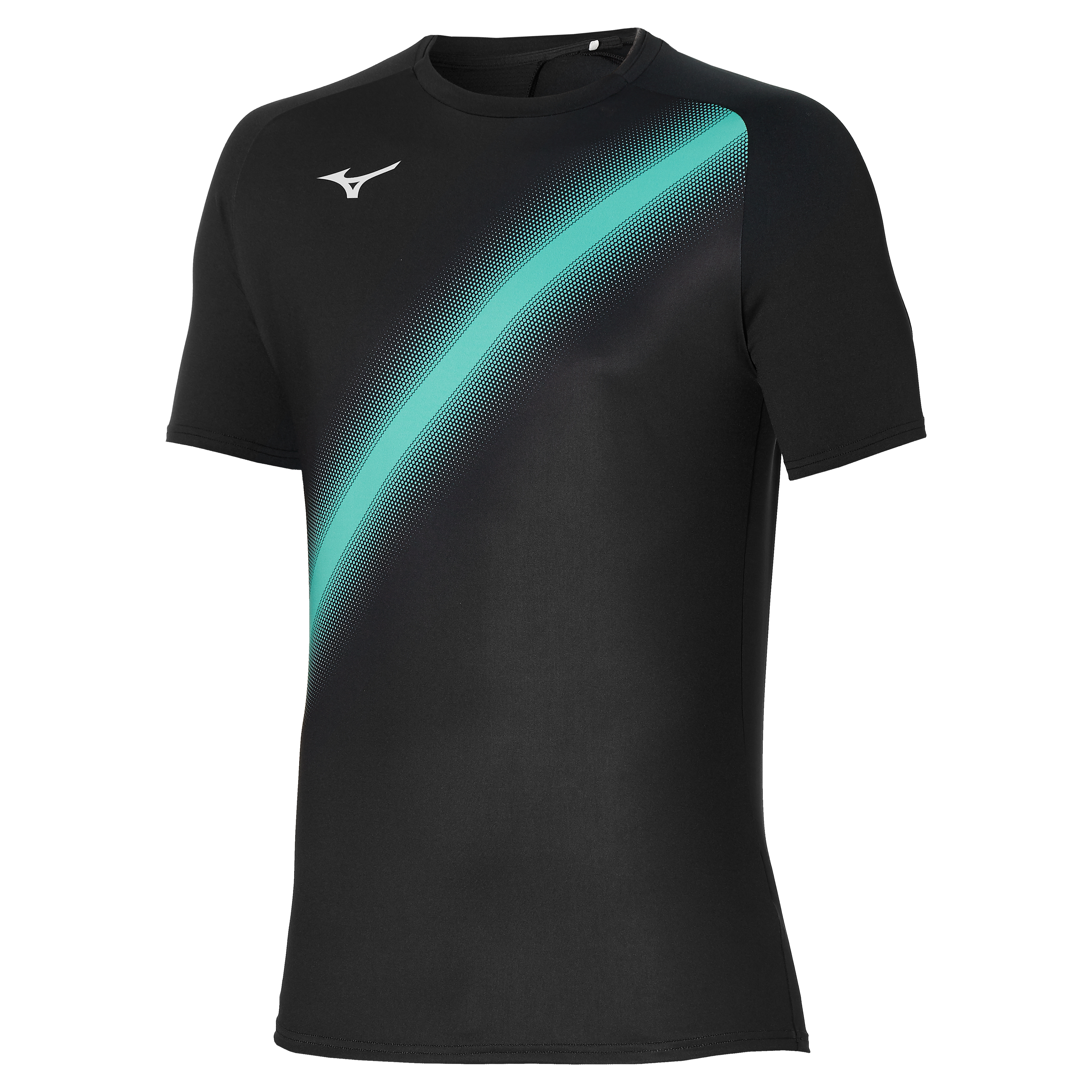 фото Футболка мужская mizuno shadow tee черная m