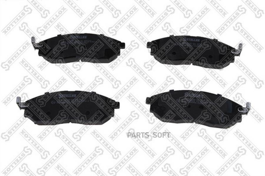 

STELLOX 863 014B-SX колодки диск.перед. с антискрип.пл. Nissan Murano 3.5 4WD Navara Pathf