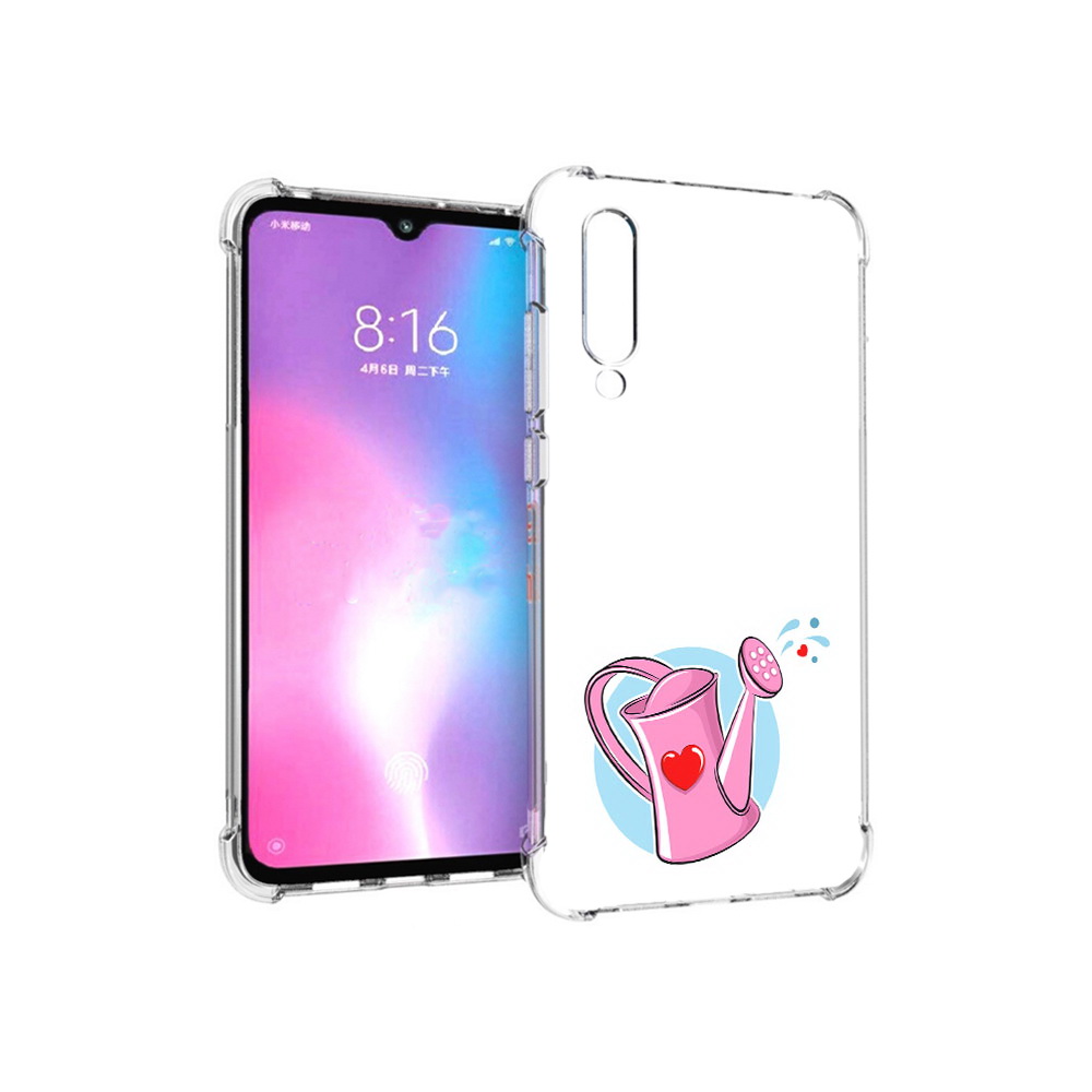 

Чехол MyPads Tocco для Xiaomi Mi CC9 Лейка любви 14 февраля (PT134127.292.103), Прозрачный, Tocco