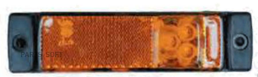 

STELLOX 87-33517-SX фонарь габаритный желтый прямоугольный светодиодный 130x32 с кабелем L