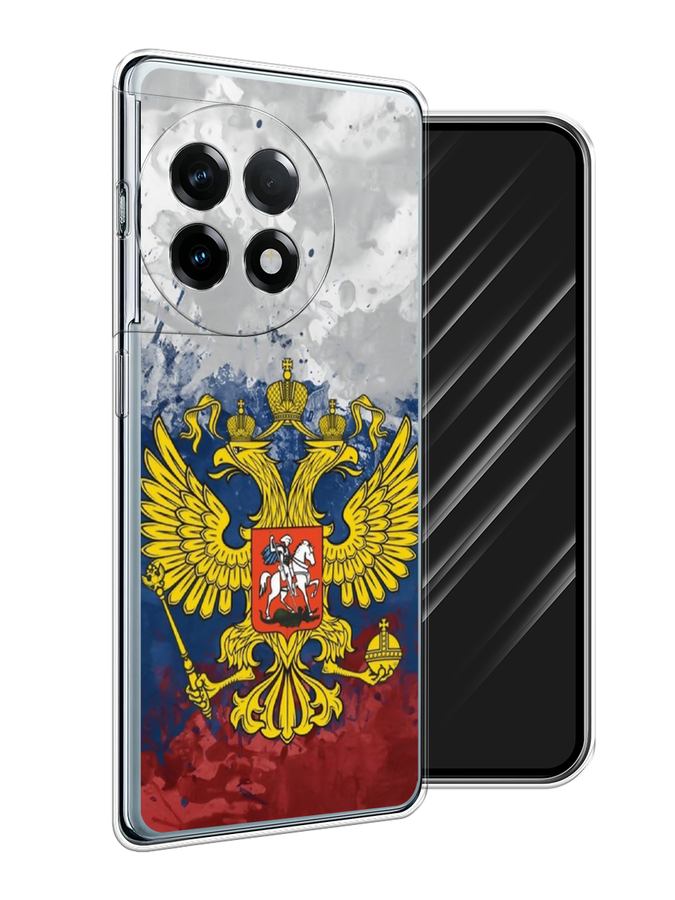 

Чехол Awog на OnePlus 11R "РФ", Белый;синий;красный, 154150-1