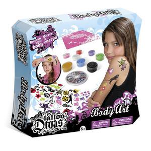 Набор Toy shock Tattoo Divas для создания татуировок, 81 предмет