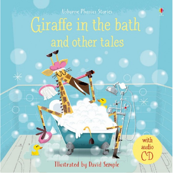 фото Giraffe in the bath and other tales + cd usborne