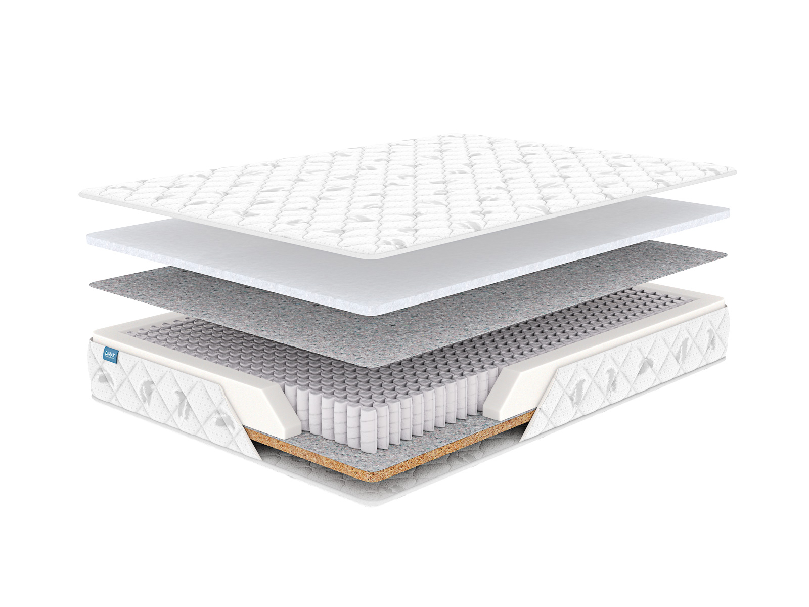 

Матрас Dimax Оптима 500 Мидл Хард 120х200, Бежевый;белый;серый;серебристый, Оптима 500 Мидл Хард