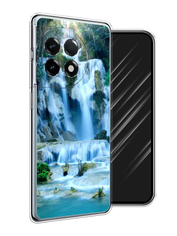 

Чехол Awog на OnePlus 11R "Водопад 8", Голубой;зеленый, 154150-1