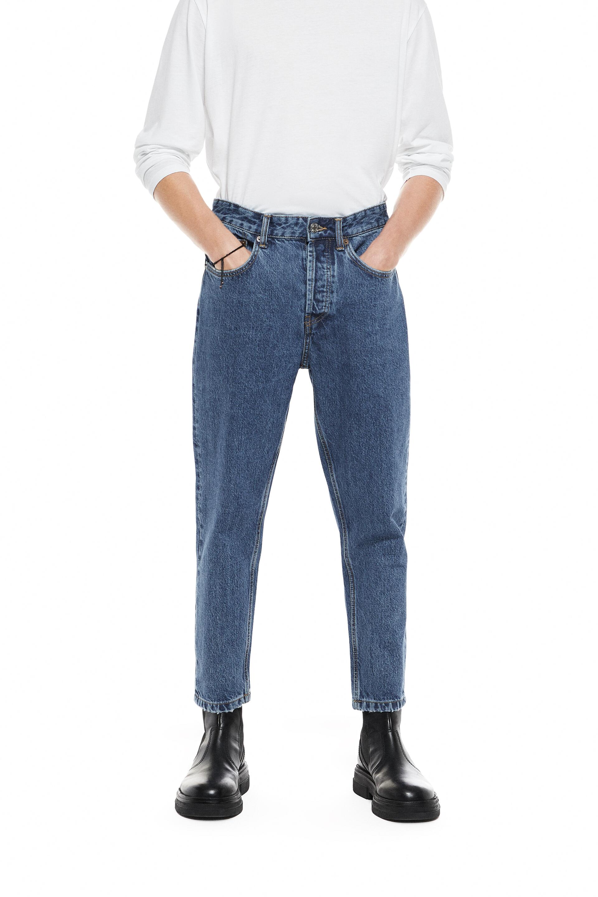 

Джинсы мужские ZARA 01538375 синие 40 (доставка из-за рубежа), 01538375