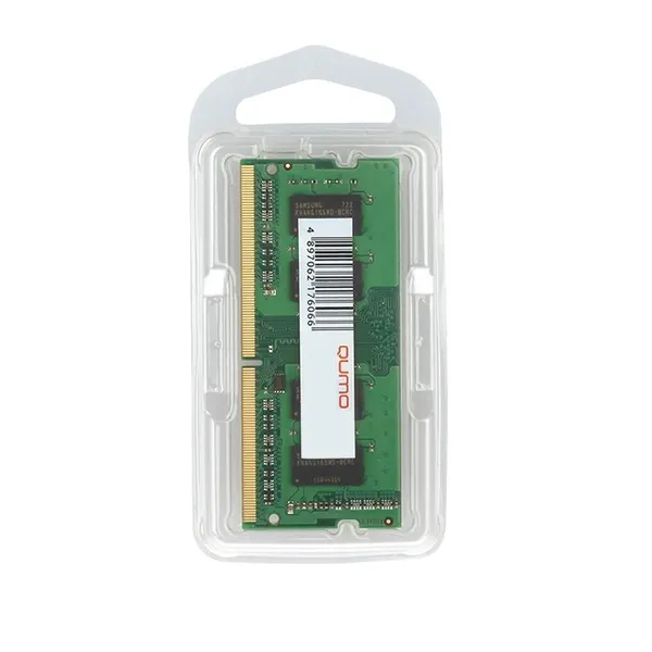 

Оперативная память QUMO (QUM4S-16G2666P19), DDR4 1x16Gb, 2666MHz