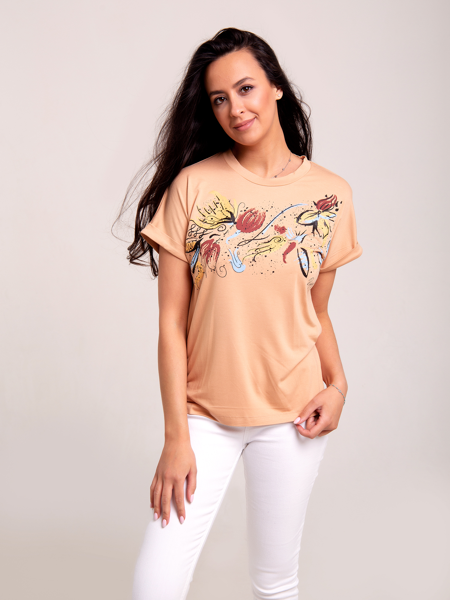 

Футболка женская RAPOSA 242 бежевая 56 RU, 242