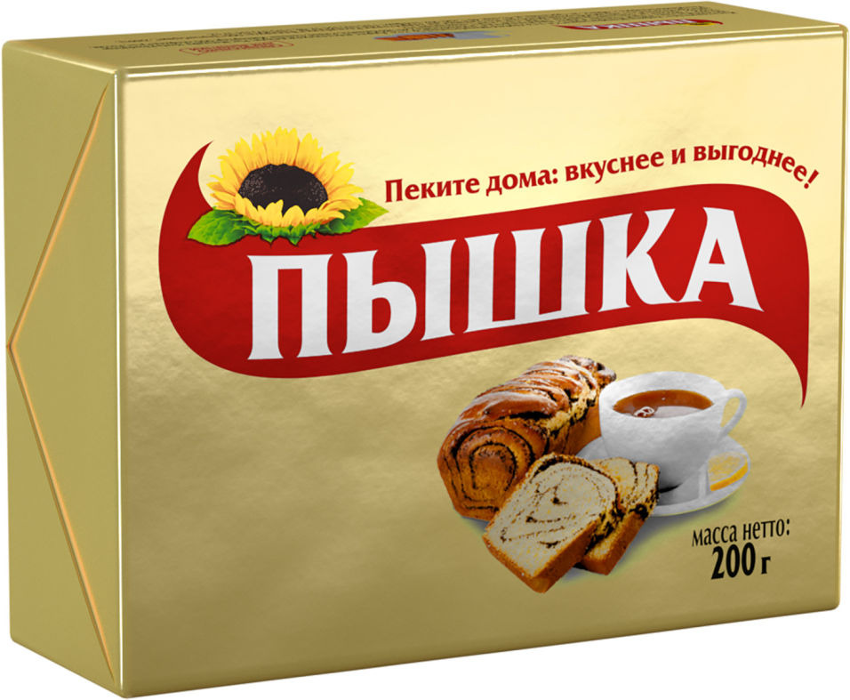

Маргарин Пышка 72% 200г