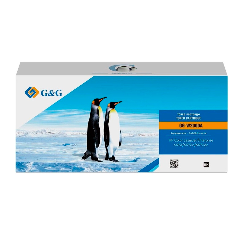 

Картридж для лазерного принтера G&G (GG-W2000A) черный, совместимый
