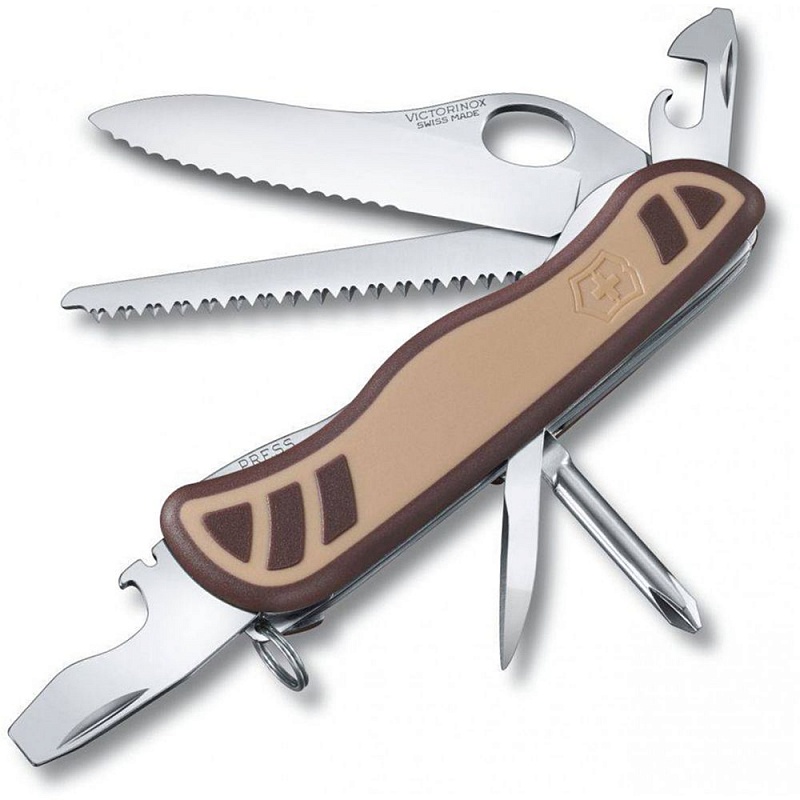 фото Нож victorinox trailmaster (0.8461.mwc941) 111мм 10функций камуфляж пустыни карт.коробка