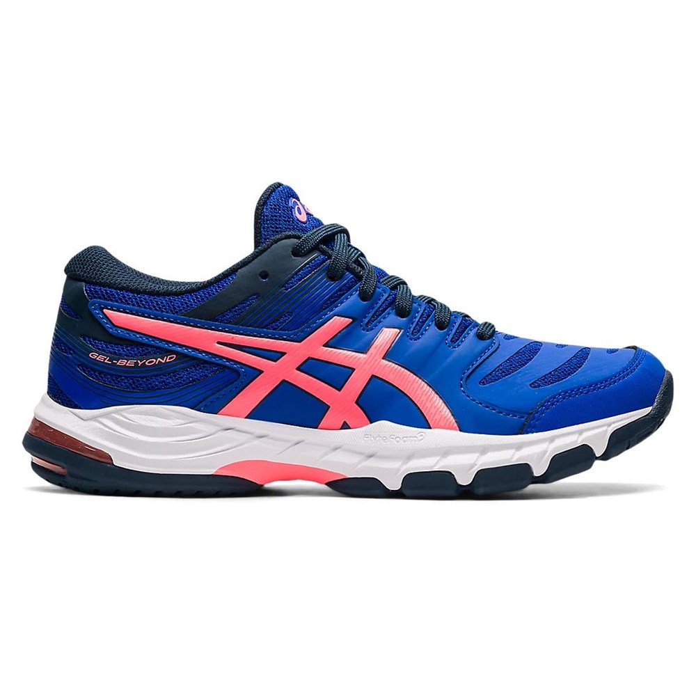 фото Кроссовки женские asics beyond 1072a052 синие 6.5 us