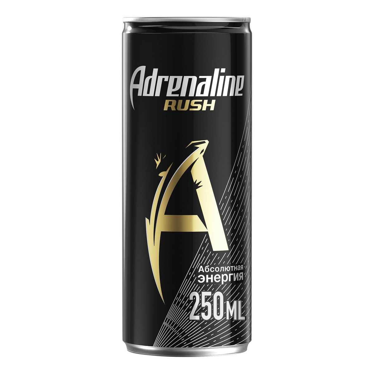 Напиток энергетический Adrenaline rush абсолютная энергия жестяная банка 0.25 л