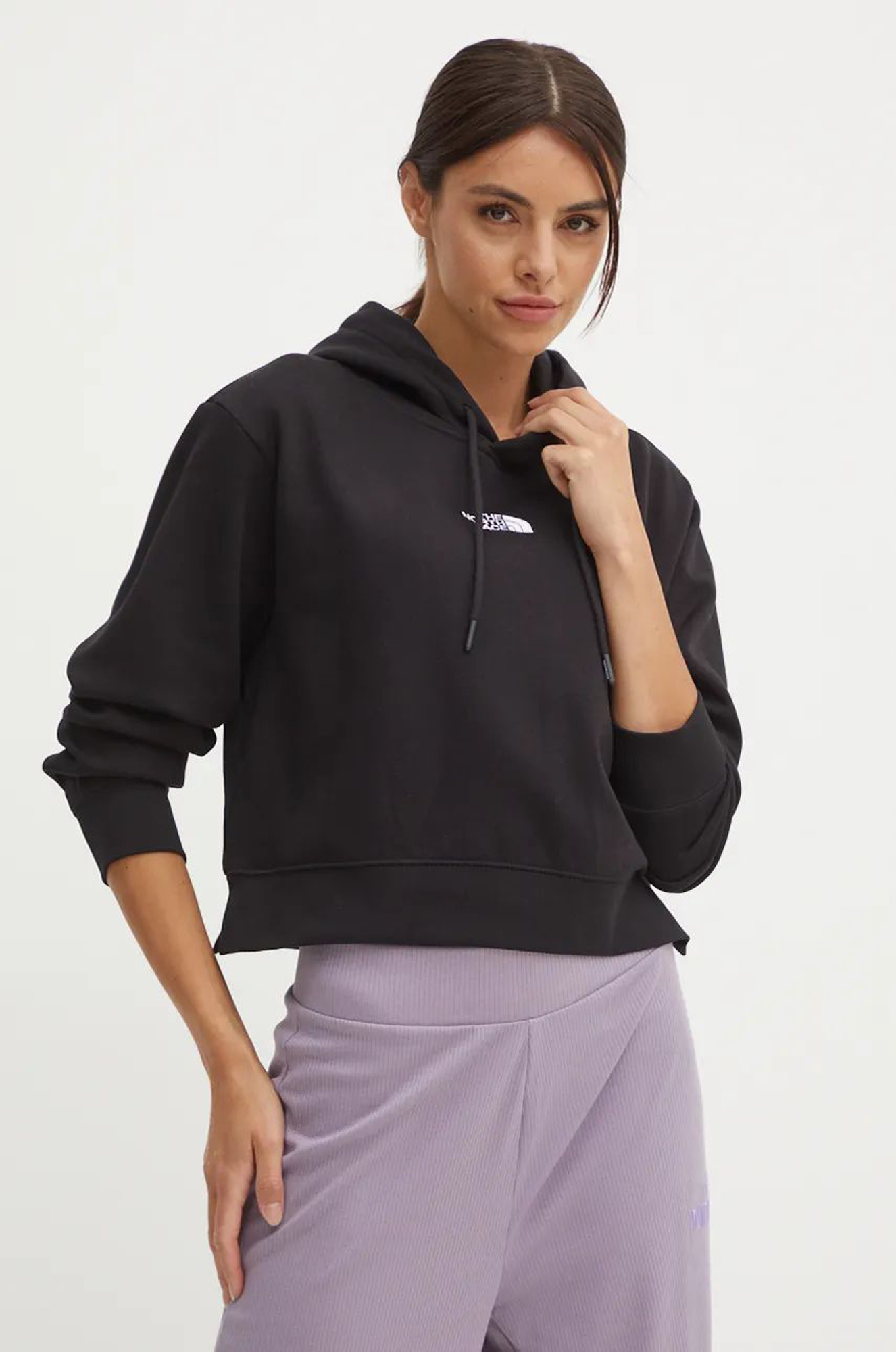 Худи женское The North Face Essential NF0A89EXJK31 черное S 10990₽