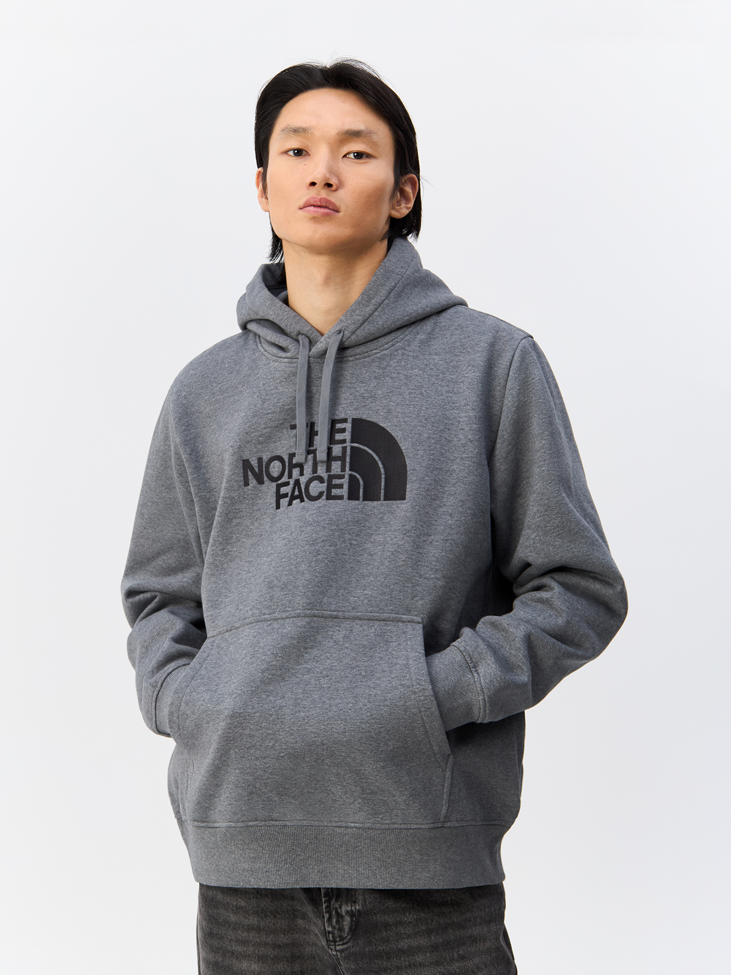 Худи мужское The North Face Drew Peak NF0A89EMDYY1 серое L 13990₽