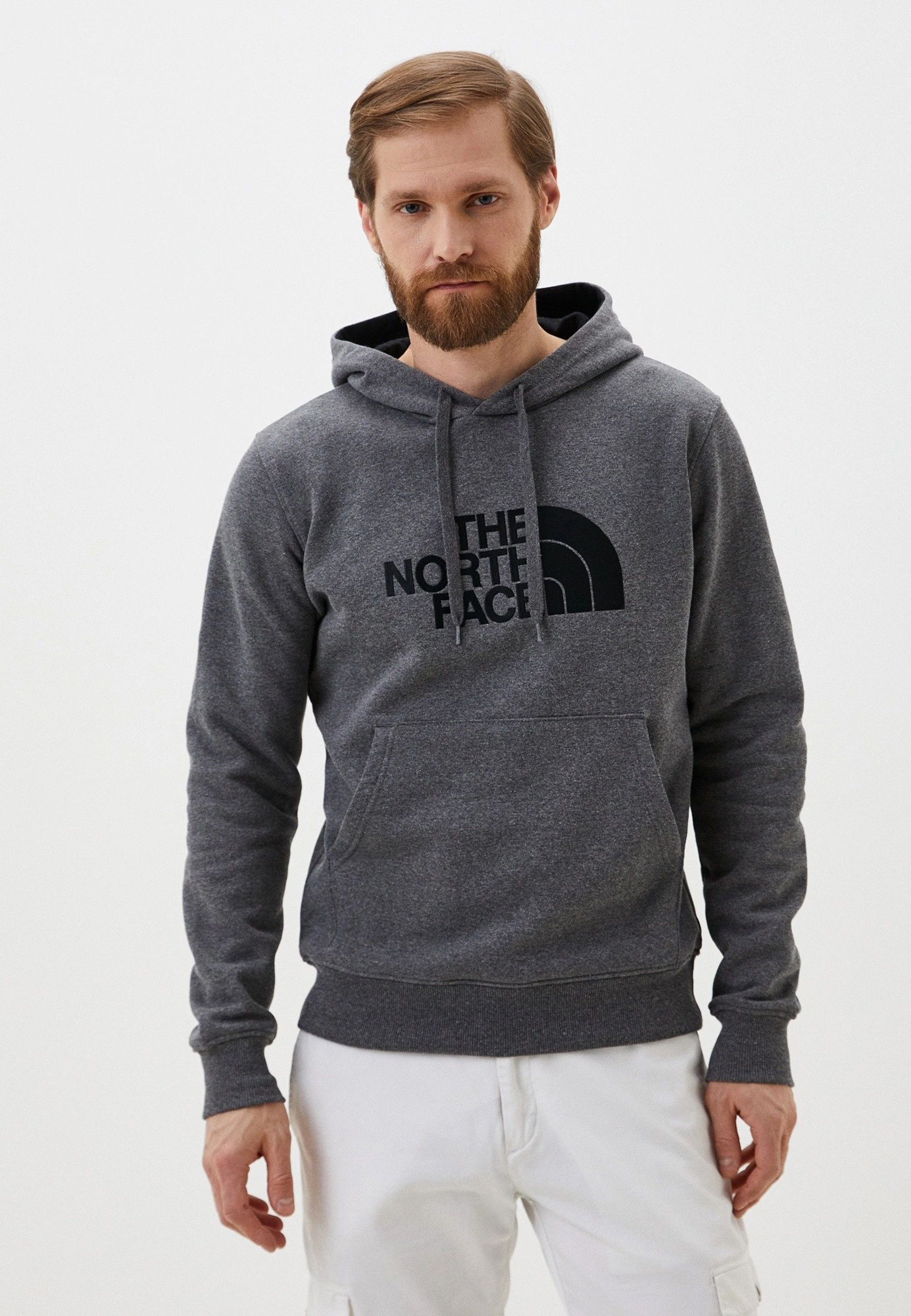 Худи мужское The North Face Drew Peak NF0A89EMDYY1 серое XL THE NORTH FACE серый