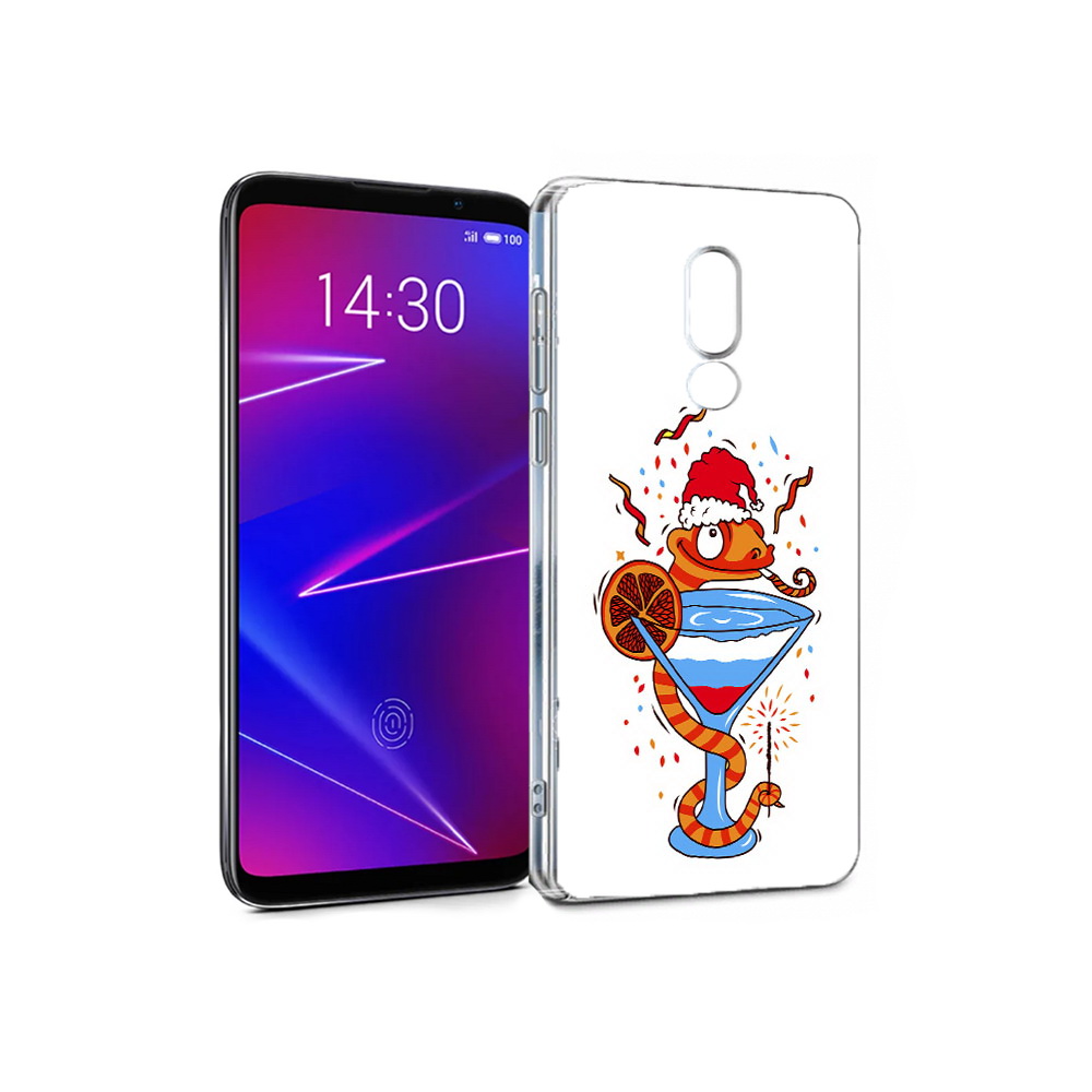 

Чехол MyPads Tocco для Meizu 16 змейка (PT136611.84.364), Прозрачный, Tocco