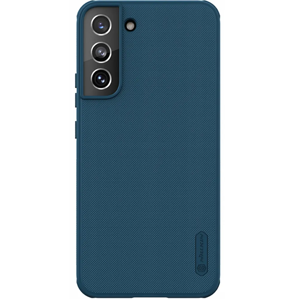 

Панель-накладка Nillkin Super Frosted Shield Pro Case Blue для Samsung Galaxy S22+, Синий, Super Frosted Shield Pro Case Blue для Samsung Galaxy S22+