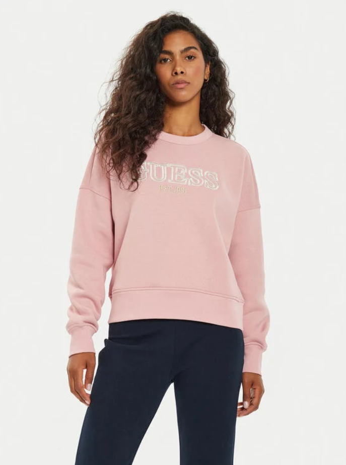 

Свитшот женский Guess V4BQ03KCHX0 розовый M, V4BQ03KCHX0