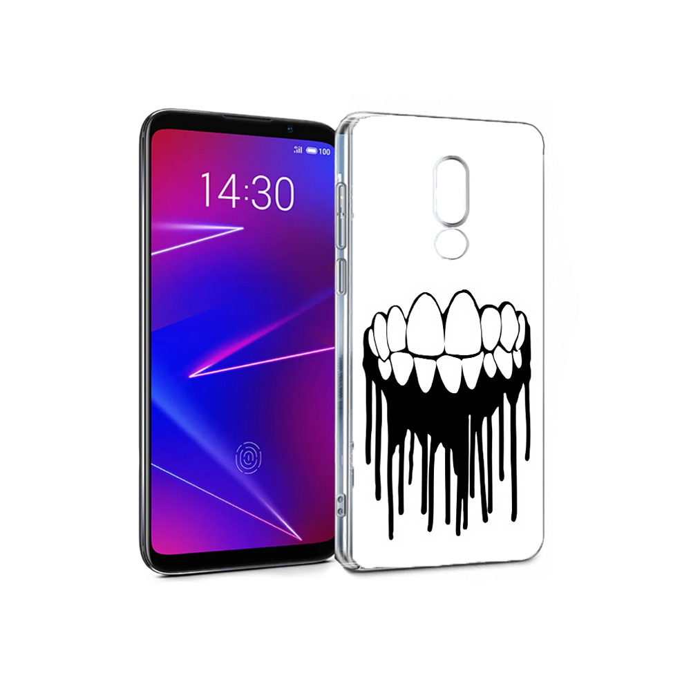 

Чехол MyPads Tocco для Meizu 16 зубы (PT136611.84.372), Прозрачный, Tocco