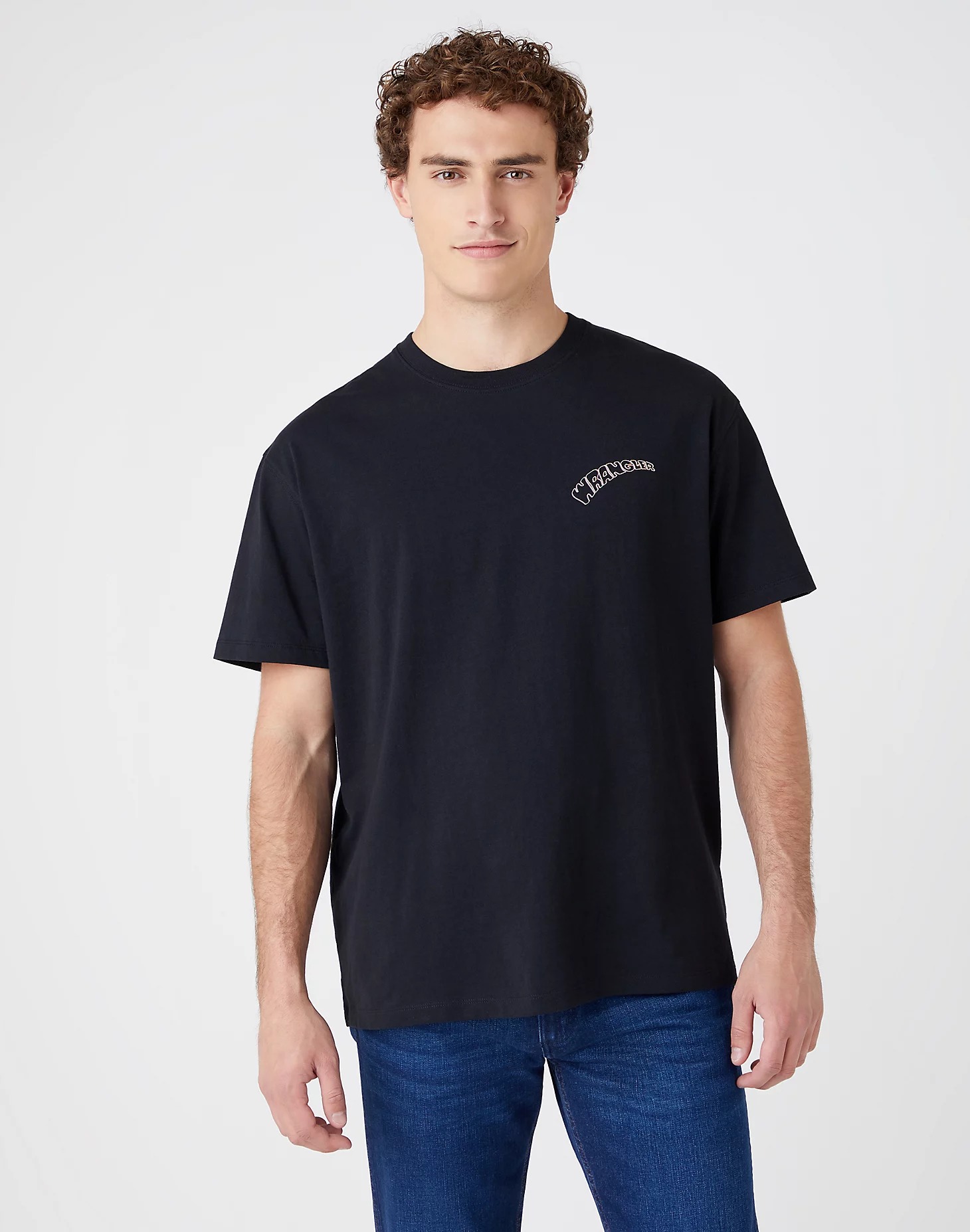 фото Футболка мужская wrangler cosmic tee черная l