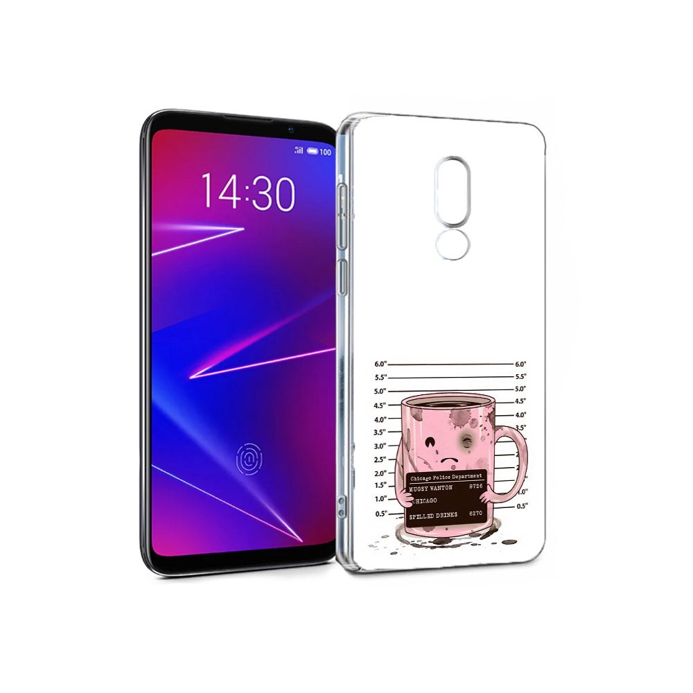 

Чехол MyPads Tocco для Meizu 16 кружка (PT136611.84.420), Прозрачный, Tocco