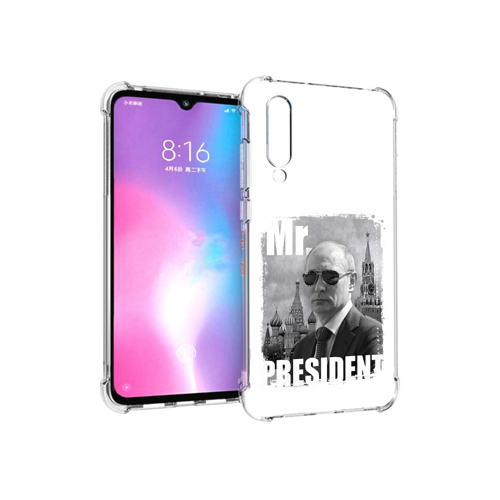 

Чехол MyPads Tocco для Xiaomi Mi CC9 Путин (PT134127.292.141), Прозрачный, Tocco