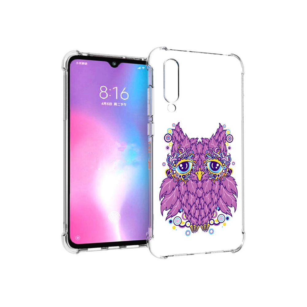 

Чехол MyPads Tocco для Xiaomi Mi CC9 Розовая сова (PT134127.292.147), Прозрачный, Tocco