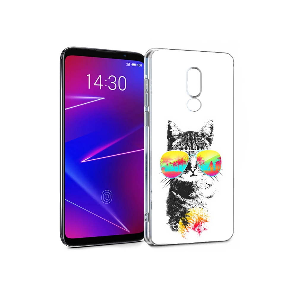 

Чехол MyPads Tocco для Meizu 16 крутой кот (PT136611.84.425), Прозрачный, Tocco