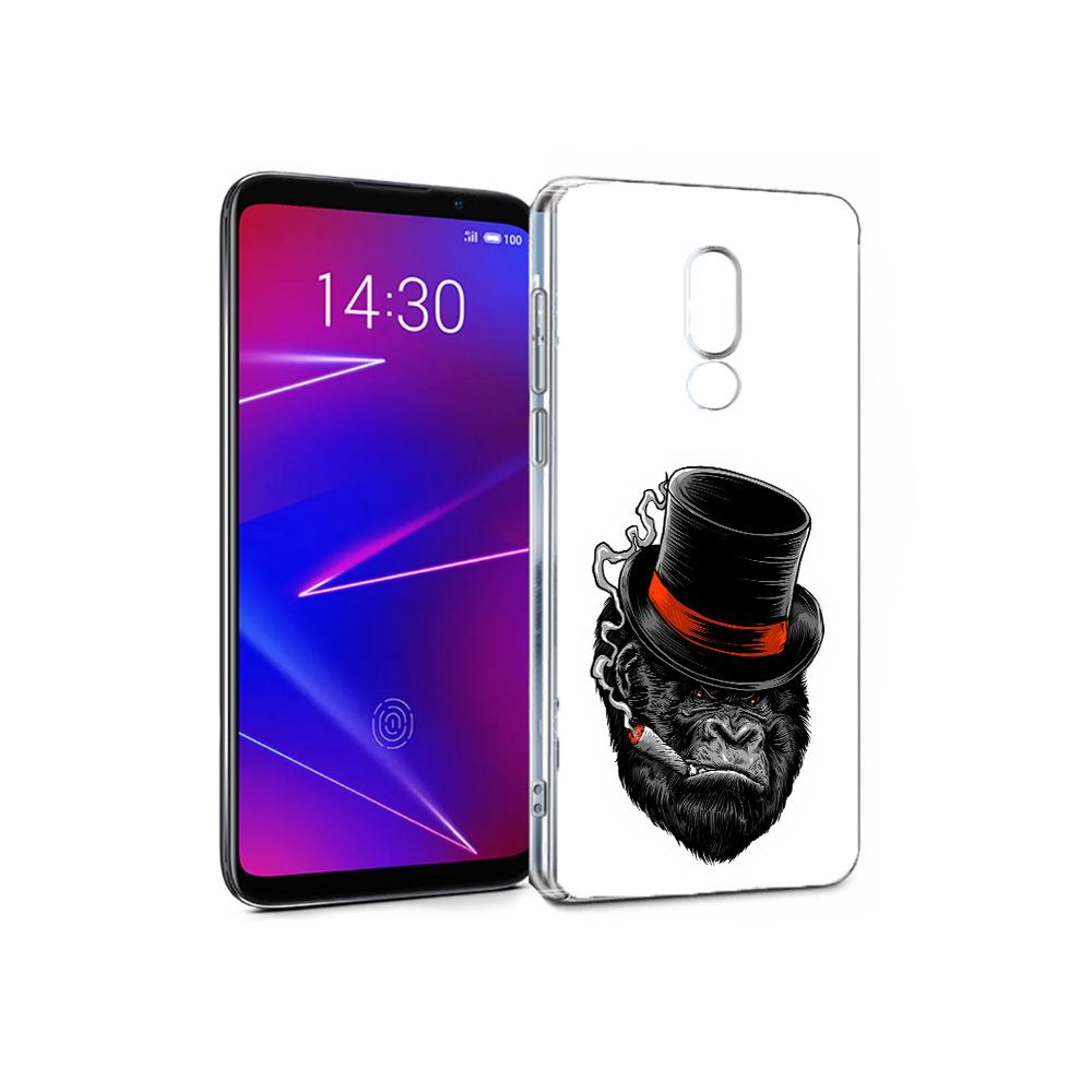 

Чехол MyPads Tocco для Meizu 16 дизайнерская горилла (PT136611.84.431), Прозрачный, Tocco