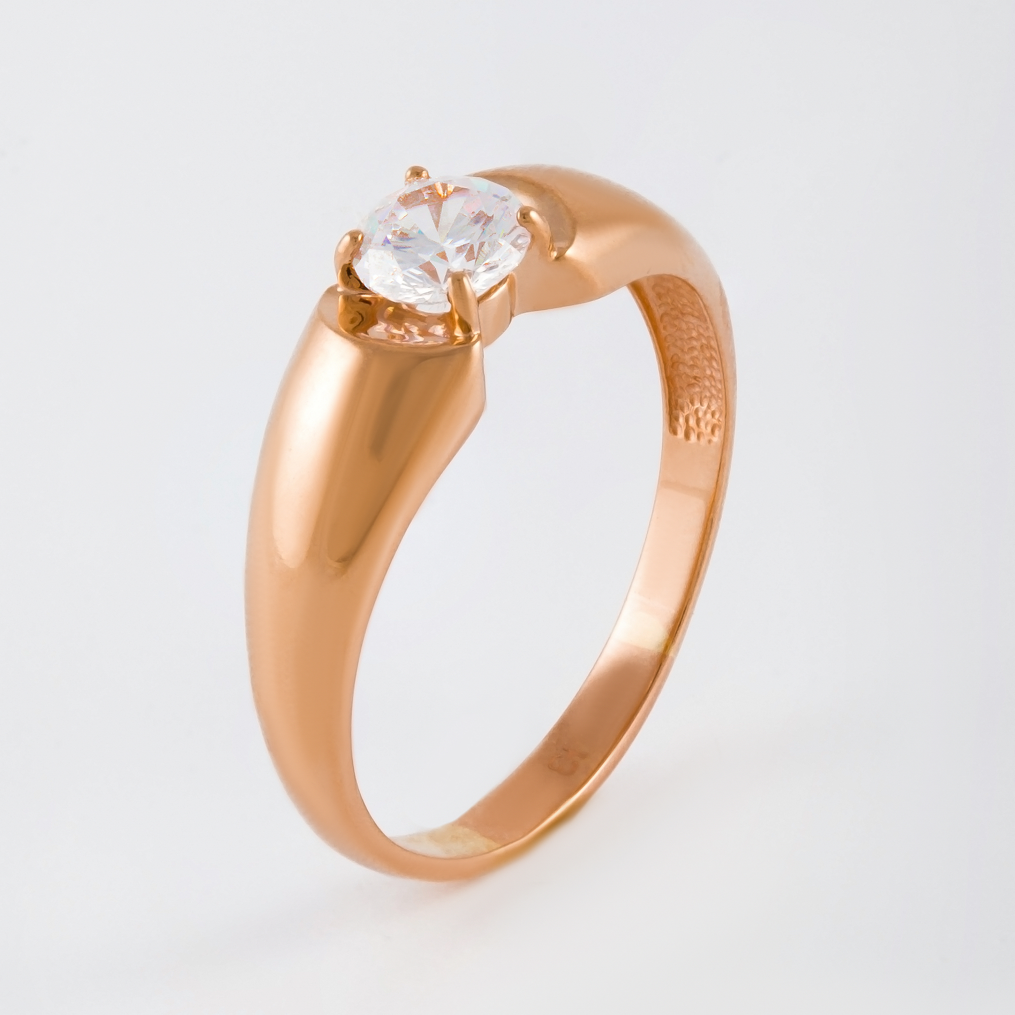 

Кольцо из золота с фианитом р.19 НАШЕ ЗОЛОТО 2И112098, 2И112098