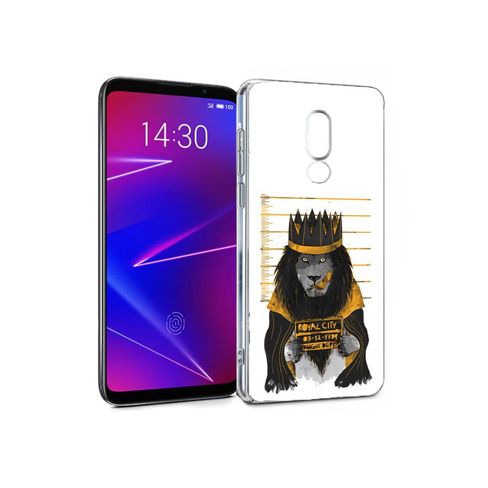 

Чехол MyPads Tocco для Meizu 16 лев в законе (PT136611.84.435), Прозрачный, Tocco