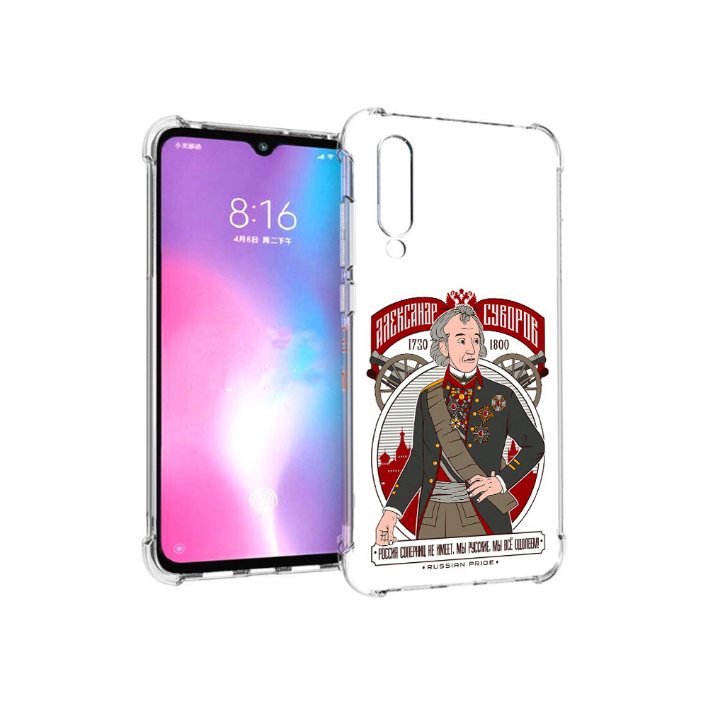 

Чехол MyPads Tocco для Xiaomi Mi CC9 Суворов (PT134127.292.164), Прозрачный, Tocco