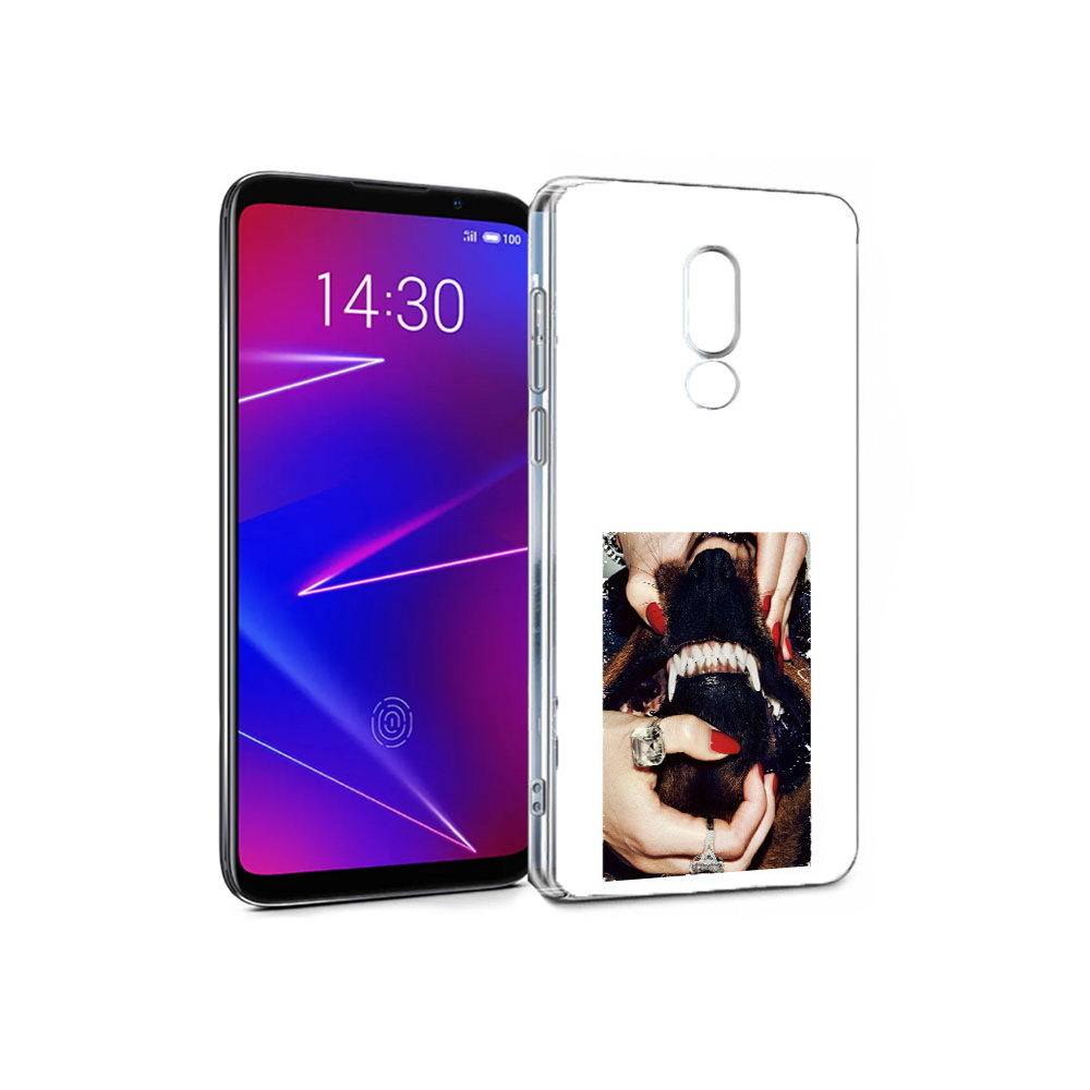 

Чехол MyPads Tocco для Meizu 16 маникюр (PT136611.84.457), Прозрачный, Tocco