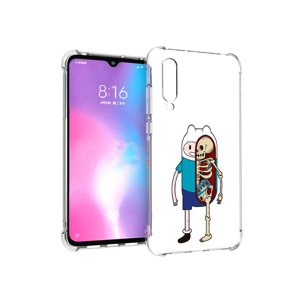 

Чехол MyPads Tocco для Xiaomi Mi CC9 Финн скелет (PT134127.292.187), Прозрачный, Tocco