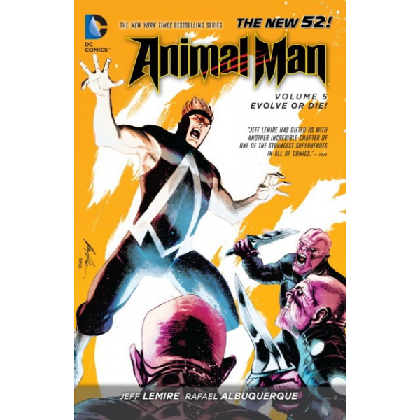 фото Animal man volume 5. evolumeve or die! (the new 52) dc comics