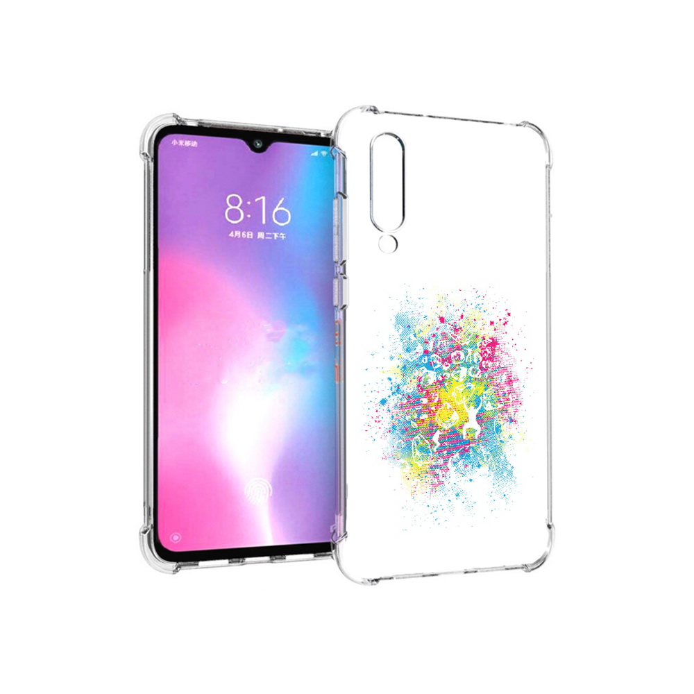 

Чехол MyPads Tocco для Xiaomi Mi CC9 акварель абстракция (PT134127.292.214), Прозрачный, Tocco