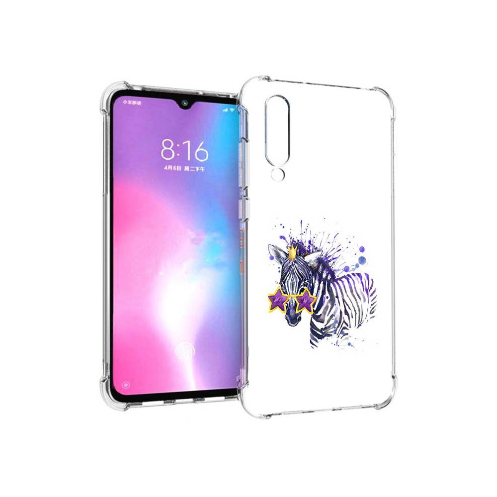 

Чехол MyPads Tocco для Xiaomi Mi CC9 акварельная зебра (PT134127.292.215), Прозрачный, Tocco