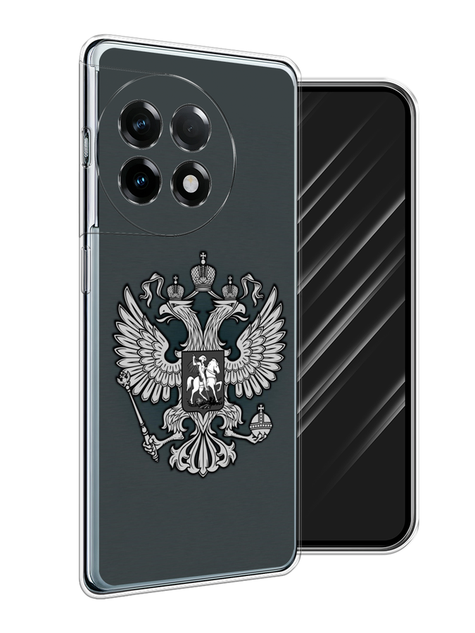 

Чехол Awog на OnePlus 11R "Герб России серый", 154150-1
