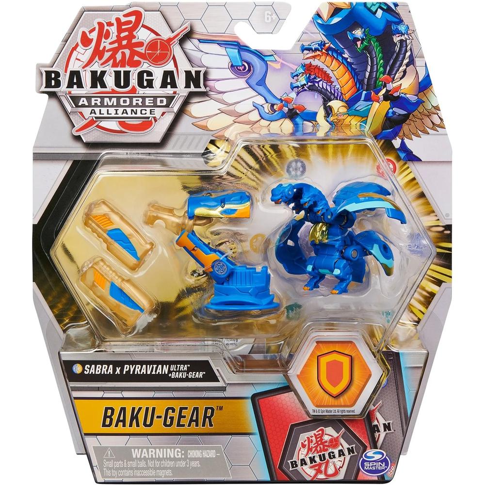 

Spin Master Bakugan 6059944 Бакуган Ультра Сабра x Пиравиан с Баку-силой, 6059944