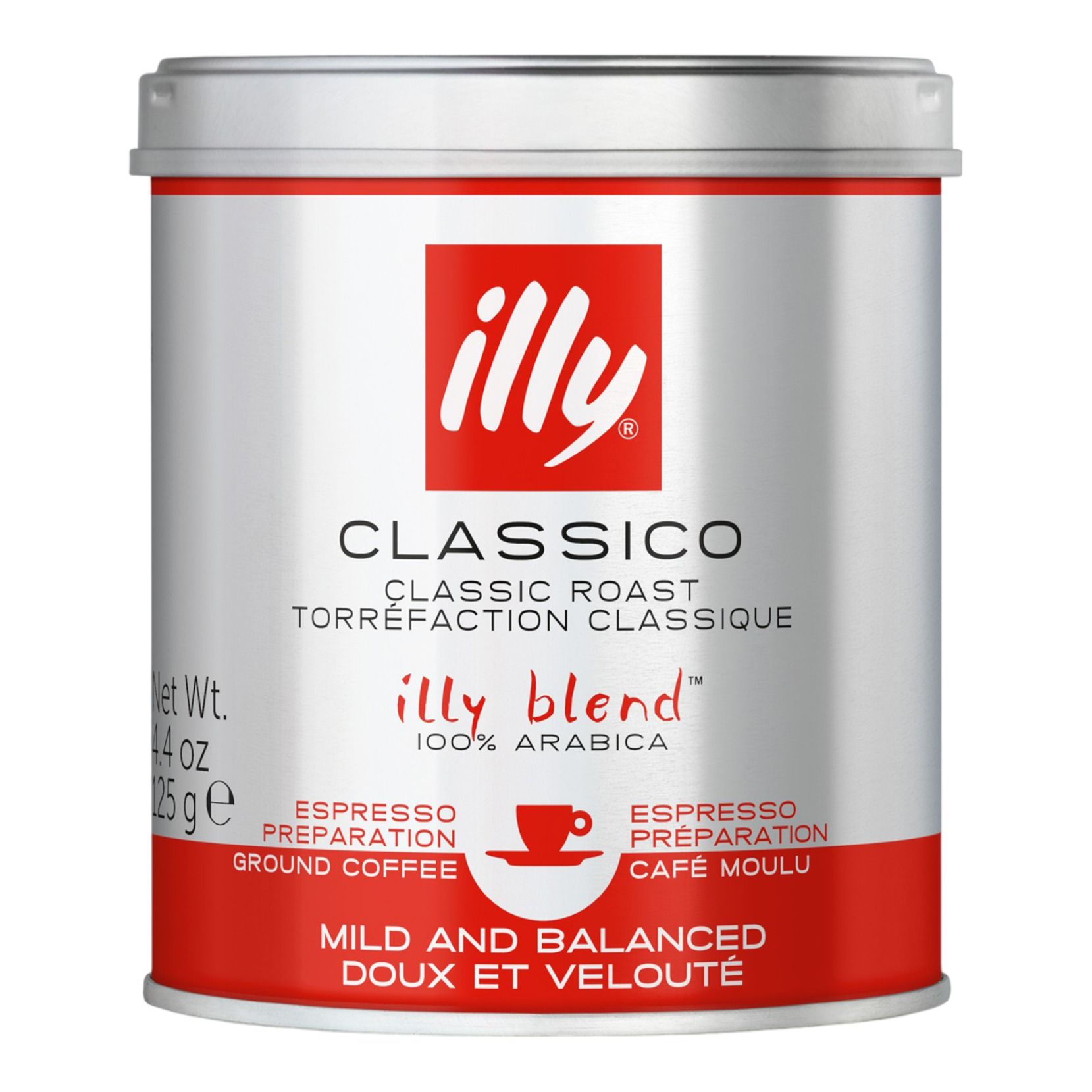 Кофе Illy средней обжарки молотый 125 г