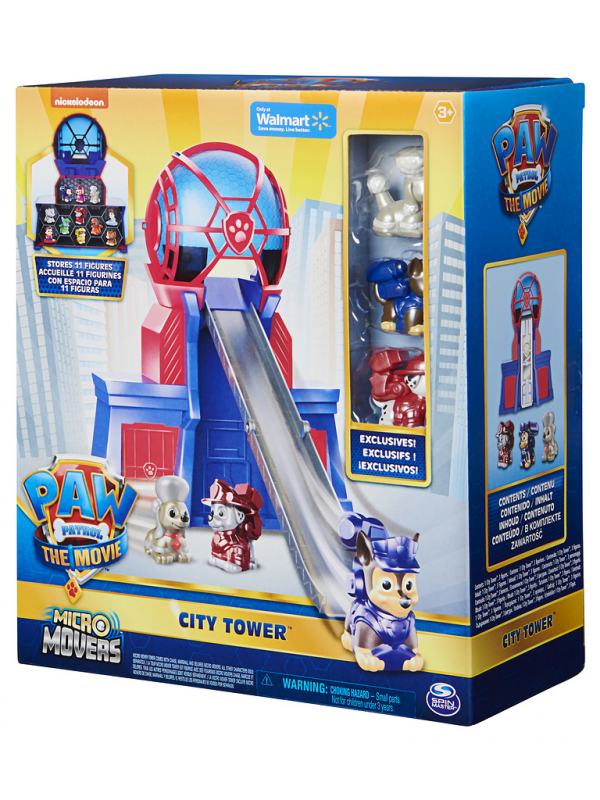 фото Spin master paw patrol (щенячий патруль) кино башня с микро фигурками 6063426