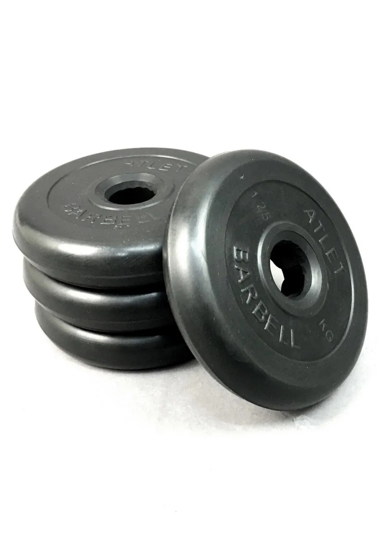 Комплект дисков MB Barbell Atlet 4 шт. по 1,25 кг, 26 мм черный