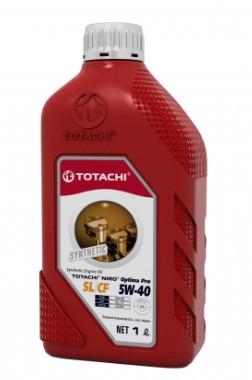 Моторное масло Totachi синтетическое NIRO Optima PRO 5W40 API SL CF ACEA A3 B4 JASO T9 1л