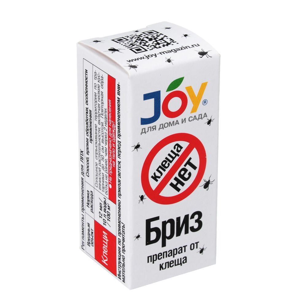 Жидкость от насекомых Joy Клеща нет Бриз 131430 12 мл