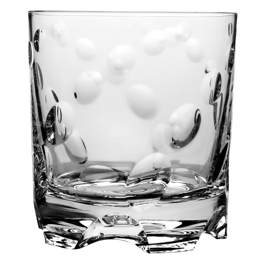 

Стакан вращающийся для виски Shtox Пузырьки 320 мл, хрусталь, п/к